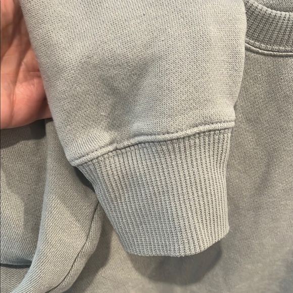 AERIE green cropped sweatshirt - Picture 4 of 6